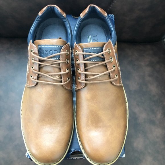 NIB! Men's Izod Oxford Shoes Sz 11.5 - Picture 3 of 10